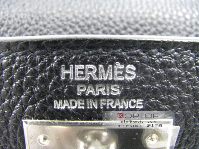 エルメス ケリー スーパーコピー28(内縫い)トゴ ブラック(金具:シルバー) her309